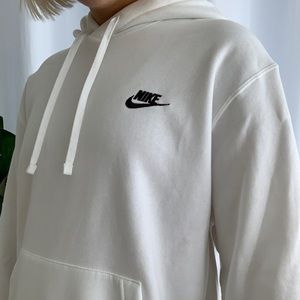 White Nike Hoodie